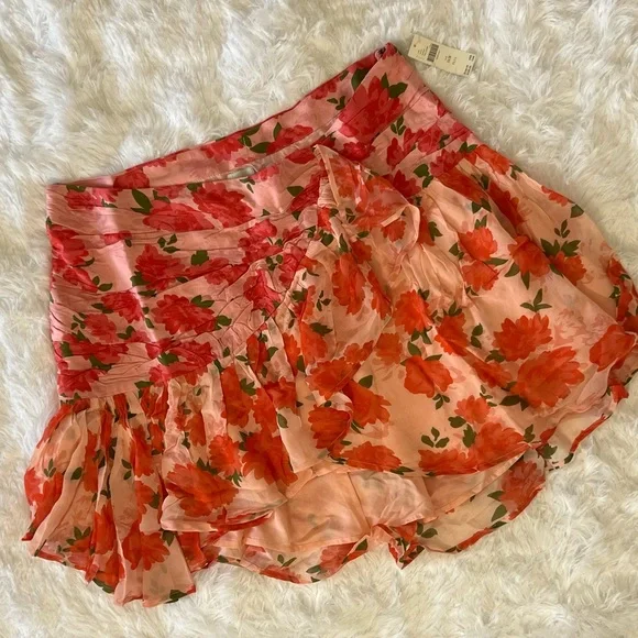 Maeve Ruffled Linen Mini Shirt - Picture 5 of 13